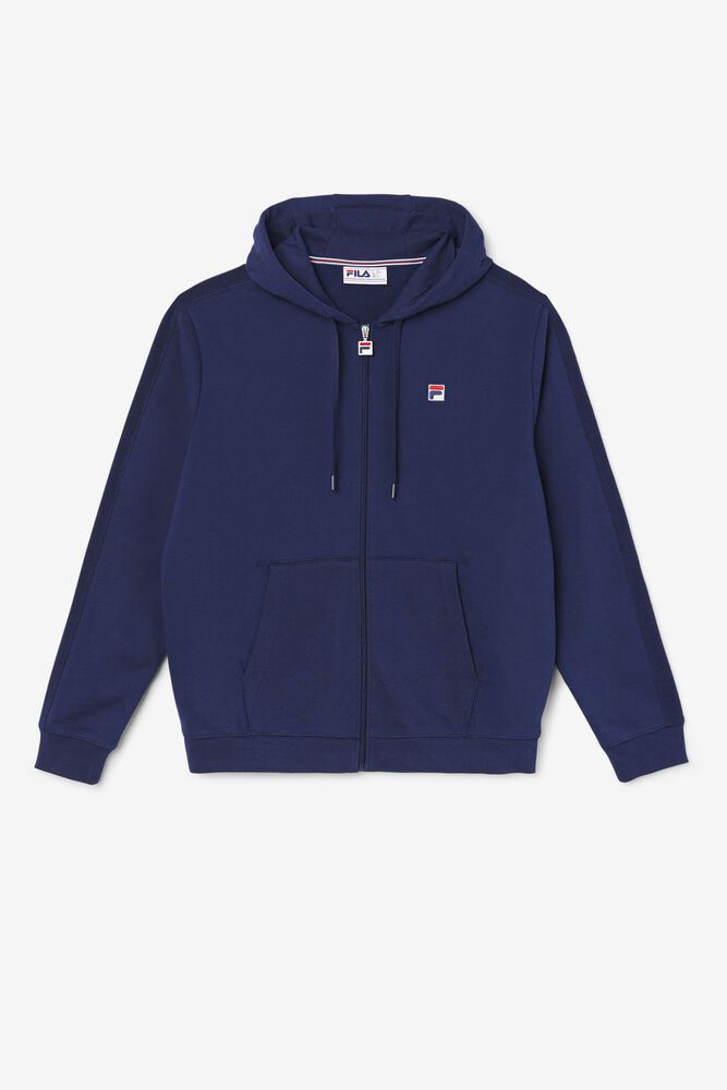 Fila Hettegenser Herre Marineblå Joey Full Zip 213875-GWN